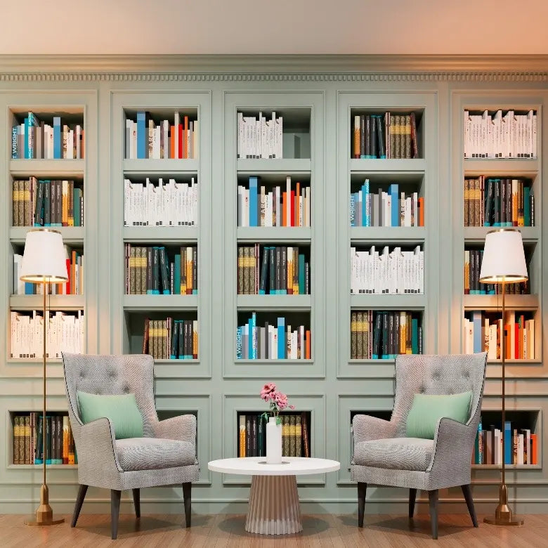 Glass Bookshelf