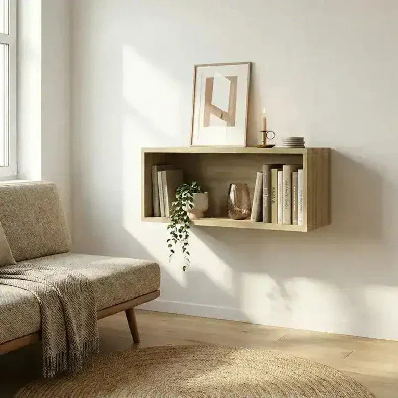 Wooden corner sofa