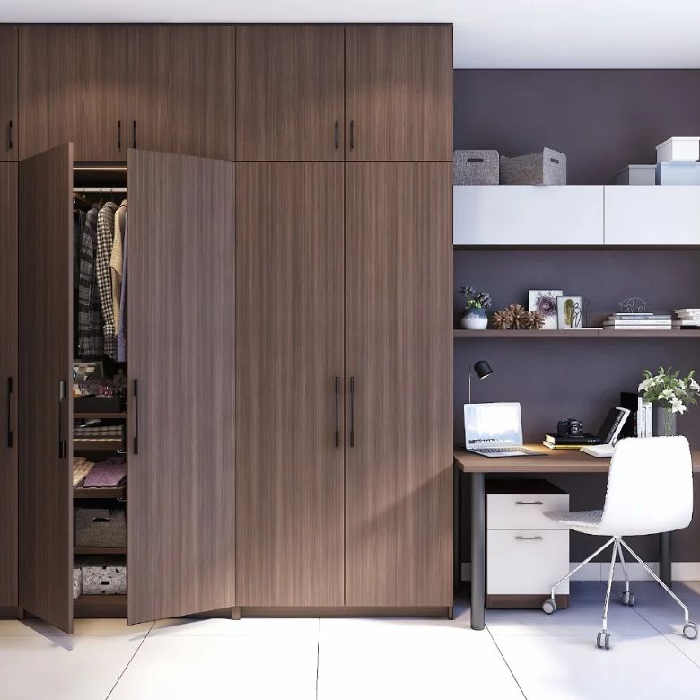 Space-saving Luxury Wardrobe Designs for Elegant Bedrooms