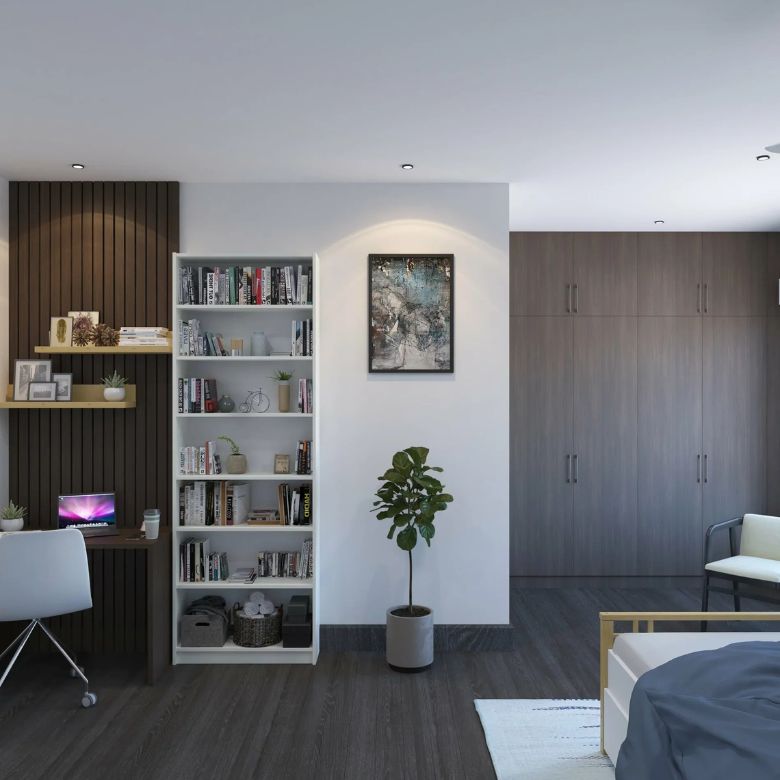 Wooden vs. Metal Bookshelf for home