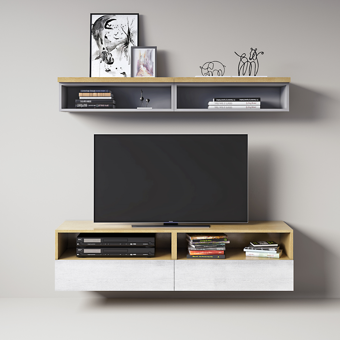 Stylish Wooden TV Cabinet Designs for Modern Living Rooms