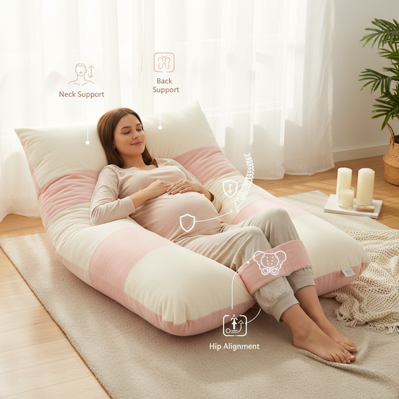 Benefits of Using a U-shaped Pillow for Neck, Back, and Hip Support