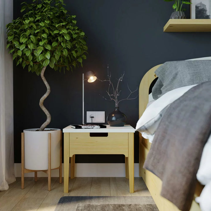 Gajah - bedside table - Front View