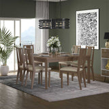 Baguette - dining table - Front View