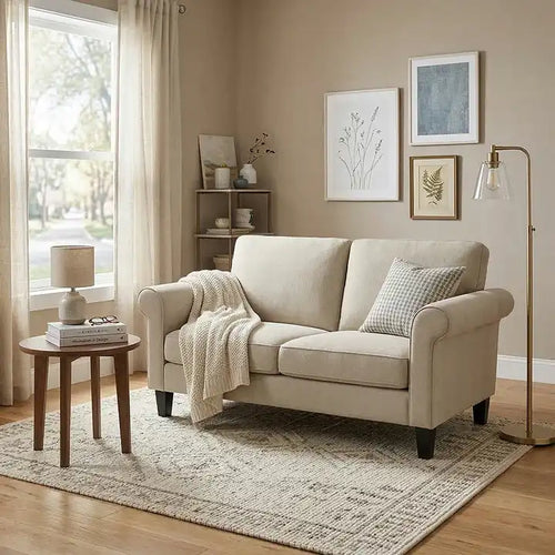 Ionik - fabric sofa - Front View