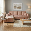 Brown Right Chaise Lounges