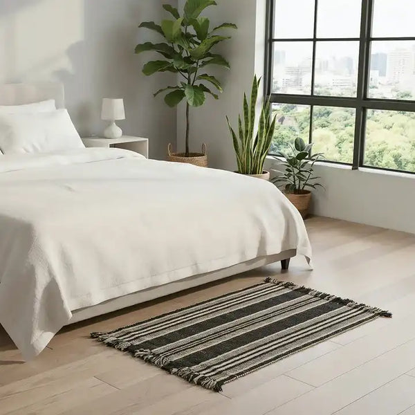 Verde - rug flatwoven - Front View