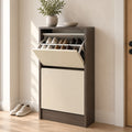 Stout Walnut, Pebble Grey