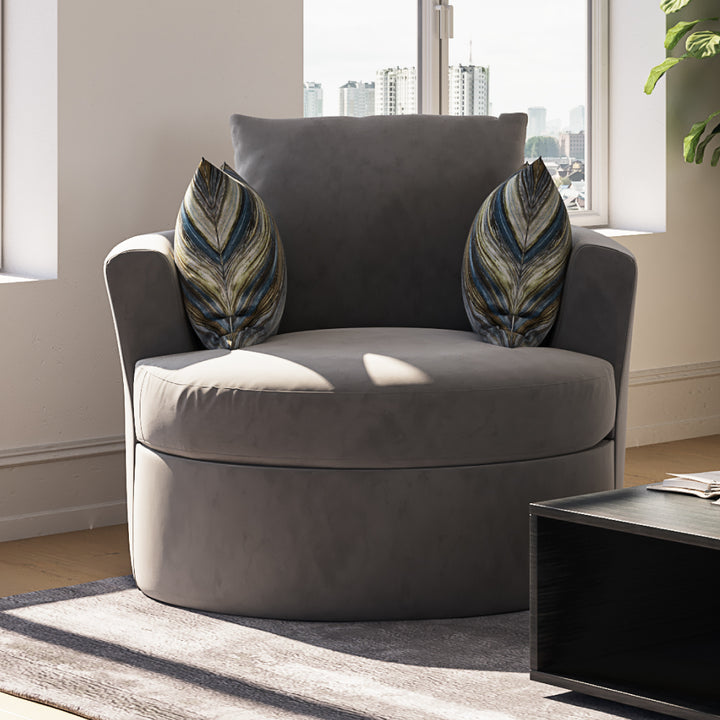 Rund - pisa swivel chair- Front View