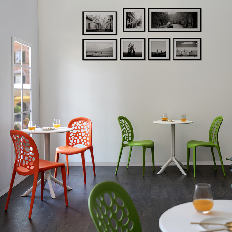 SILAS Cafe chairs, Orange, 52x42x83.5 cm - 103.027.02 - thematic
