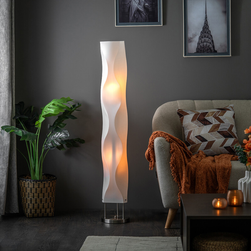 LAMPA Floor lamp, White, 126 cm - 130.007.01 - thematic