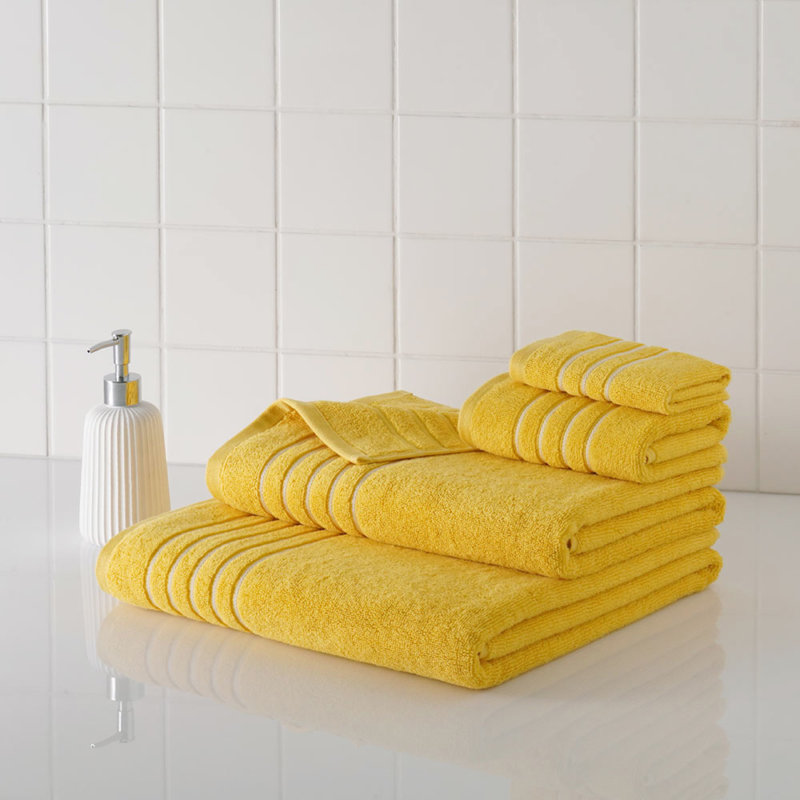 calypso - Hand towel Aspen gold 40x70 cm - 144.001.02 - thematic