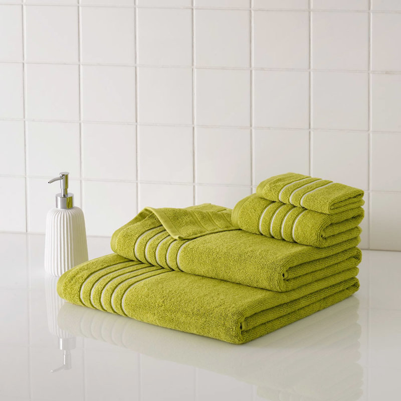 calypso - Hand towel Chartreuse 40x70 cm - 144.001.06 - thematic