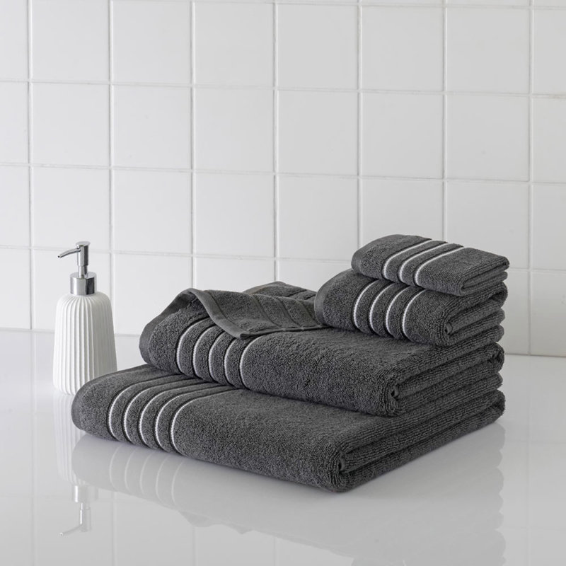 calypso - Hand towel Tpg pewter 40x70 cm - 144.001.10 - thematic