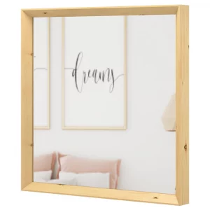 zelia - Mirror Pine natural 65x65x4 cm - 191.004.01 - thematic