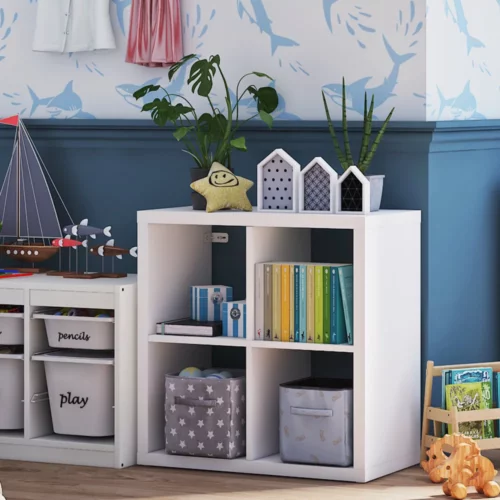 hyuna - Shelving unit Scottish white 77x39x77 cm - 036.006.05 - thematic