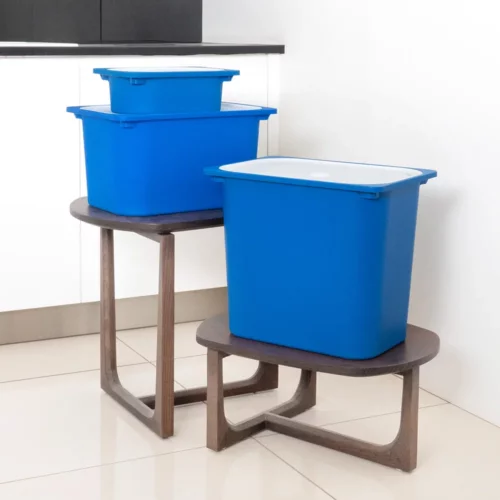 vengo - Box with lid Blue 41.5x29.5x35.5 cm - 282.010.09 - thematic