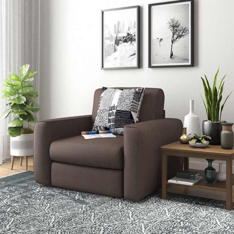 pally - Armchair Picton brown 105x93x85 cm - 122.010.02 - thematic