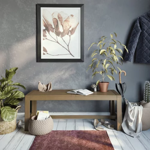WAHO - Bench Beech brown 113x41x41 cm - 033.008.01 - thematic