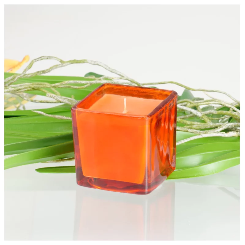 QIRI - Scented candle in glass Orange 6 cm - 247.001.01 - thematic