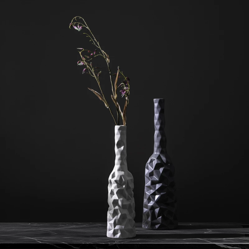 AMPHORA Vase, Light grey, 41 cm - 308.035.17 - thematic