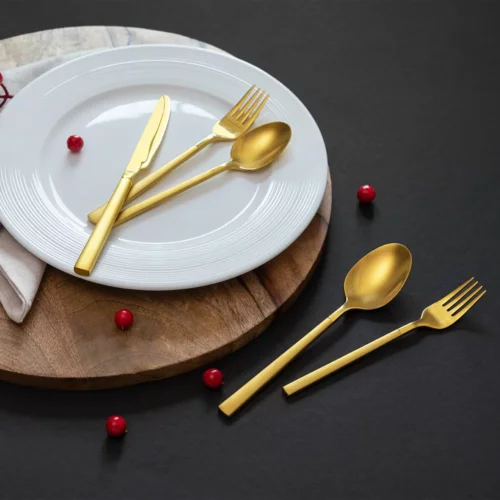 CHIRICO - 6 piece spoon set Gold 20.3 cm - 093.004.02 - thematic