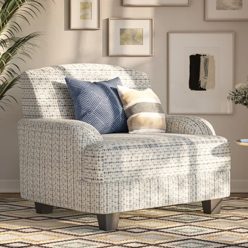 PLEUN Fabric armchairs, Pluen print, 121.0x96.0x93.0 cm - 125.025.01 - thematic