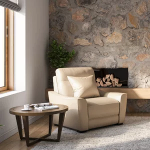 LENORA Recliner armchair, beige, 104x98x99 cm - 172.013.01 - thematic