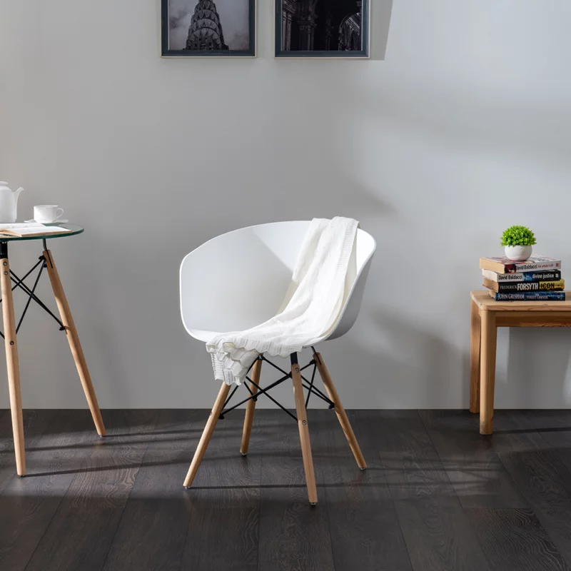 KIBUTSU - Cafe chairs White 51.3 x 57 x 79 cm - 103.050.01 - thematic