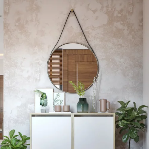 TEODO - Wall mirror Golden 50 cm - 191.021.02 - thematic
