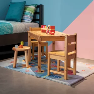 aliza - Children's stool Pine pristine 32x28 cm - 270.007.01 - thematic