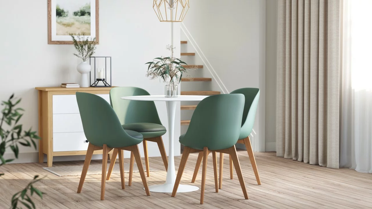 Dining chairs and benches