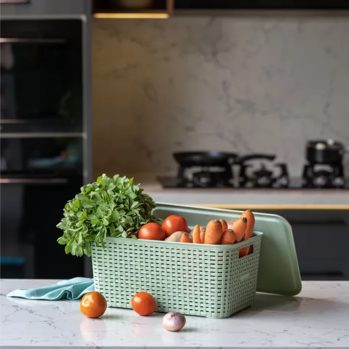 VOLOS - Décor box 10L, Light green, 15 x 32 x 22 cm - 343.001.64 - thematic