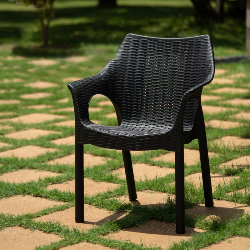 NOMI - Dining chair, Black night - 80 x 61 x 54cm - 343.001.73 - thematic