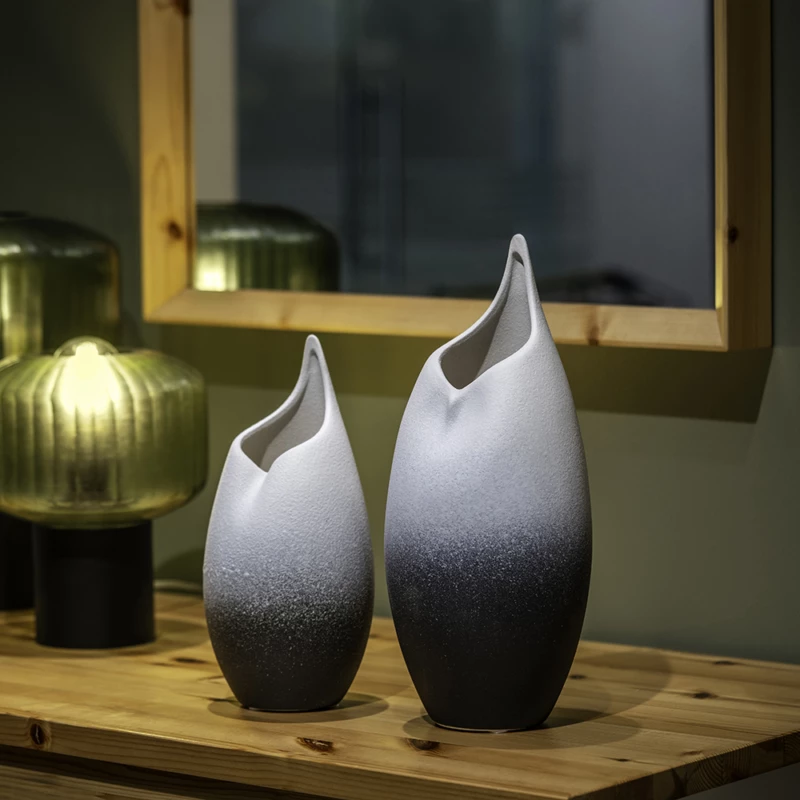 DULSIE Ceramic vase, Multi colour, 36.5 cm - 343.060.62 - thematic