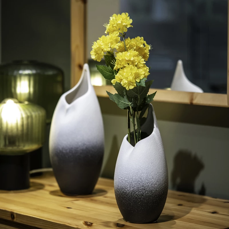 DULSIE Ceramic vase, Multi colour, 29 cm - 343.060.63 - thematic